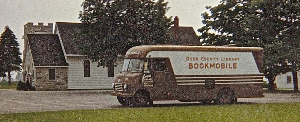 The Door County Bookmobile (Courtesy of Egg Harbor Historical Society)